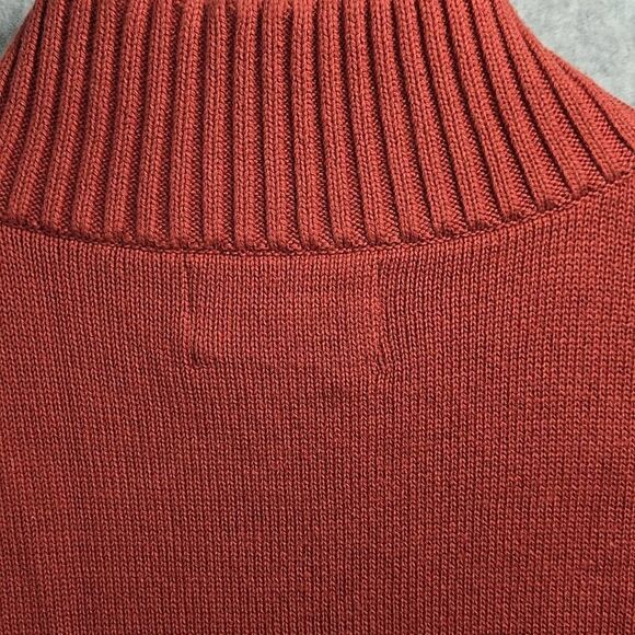 Pendleton Sweater 1/4 Zip Cotton Made In Japan Large - Picture 6 of 11